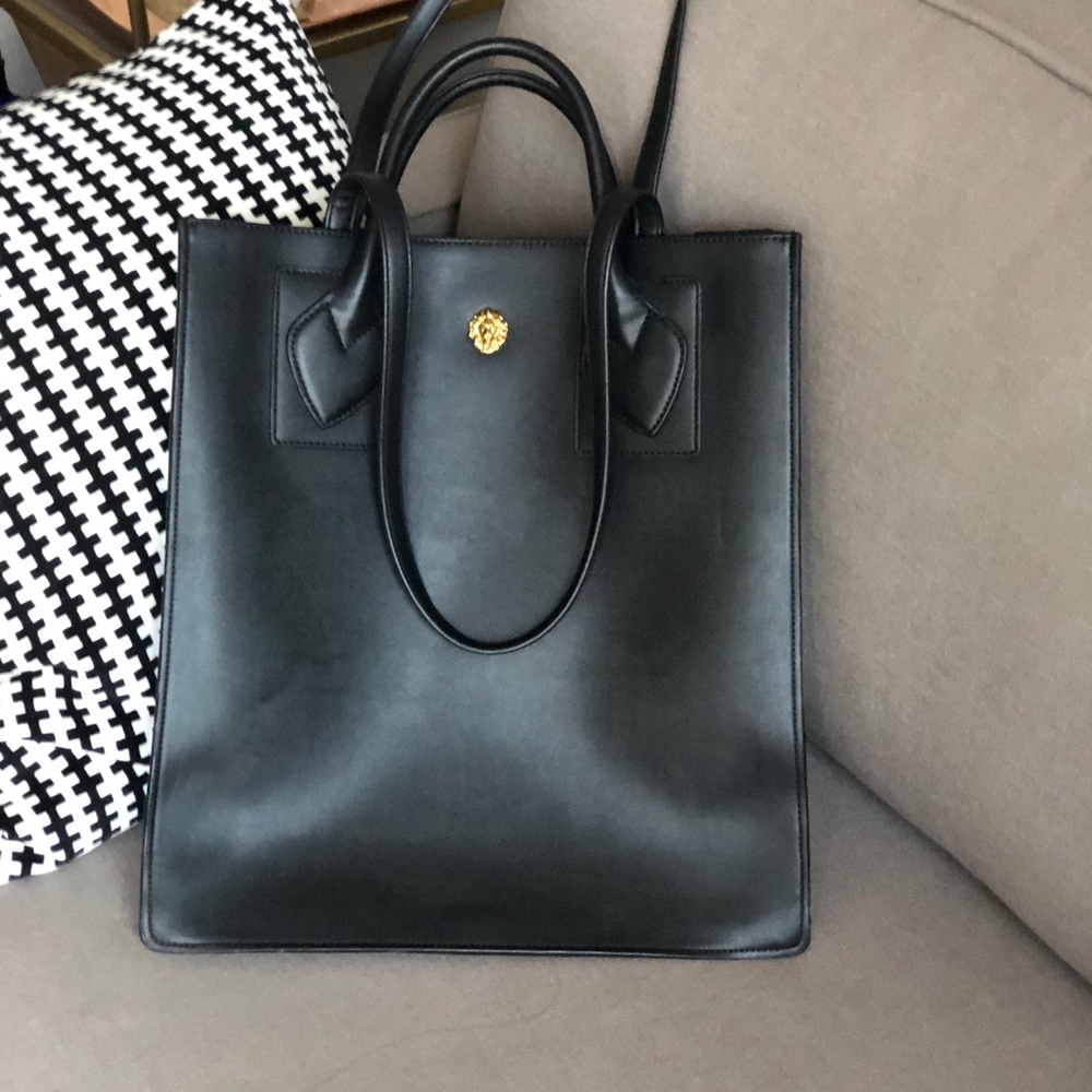 ANNE KLIEN BLACK SKINNY TOTE